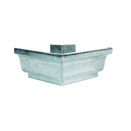 Amerimax Home Products Amerimax 5 in. H X 7.25 in. W X 5 in. L Metallic Galvanized Steel K Outside Miter 29202